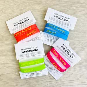 Allery Wristbands: ALLERGY WRISTBANDS - Dairy