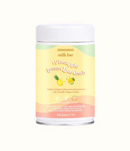 Mammas Milk Bar: Pineapple Lemon Lime Crush - Hydration Electrolyte Drink with Verisol® Collagen