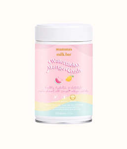 Mammas Milk Bar: Watermelon Mango Crush Hydration Electrolyte Drink with Verisol® Collagen