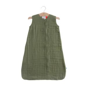 New Arrivals: Cotton Muslin Sleeping Bag - Fern
