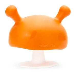 Teething: Mushroom Teether - Orange