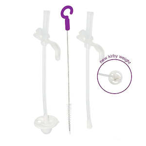 Cups: Sippy Cup V2 Replacement Straws & Cleaner - BBox
