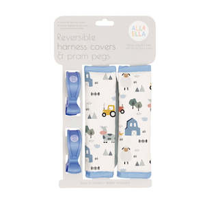 Stroller Accessories: Harness Covers & Pegs - Barnyard