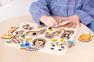 Wooden Toys: Classic World - Zoo Puzzle