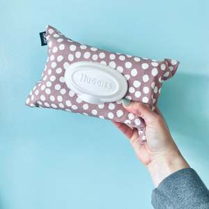 Hidette Wipes Cover - Blush Dot