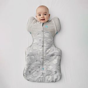 Swaddle Up Transition Bag Extra Warm 3.5 Tog South Pole Grey Large