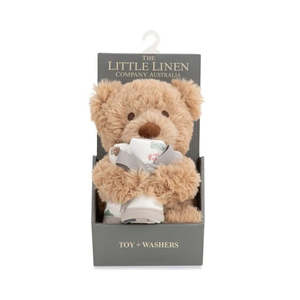 WILLOW BEAR - LITTLE LINEN PLUSH TOY & WASHERS