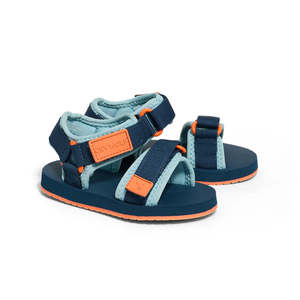 Navy Pop - Beach Sandal - Crywolf