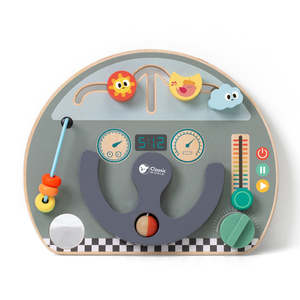 Wooden Toys: Travelling Busy Board - Classic World