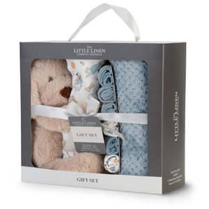 Babyshower Gifts: Little Linen Boxed Gift Set - Barklife