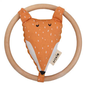 Rattles: Trixie Round Rattle - Mr Fox