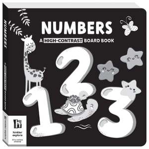 Books: Numbers - high contrast Board Book