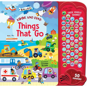 Look and Find Things that go sound book