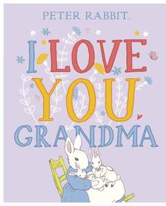 Peter Rabbit I love you grandma book