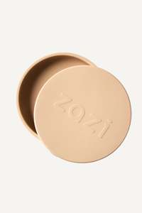 Zazi Clever Plate with Lid - Vanilla