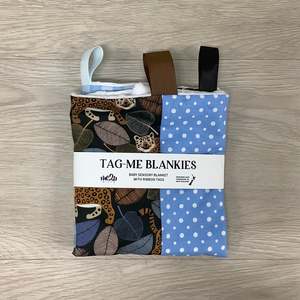 Tag-Me Blankie | 4 Patch | Night Jungle