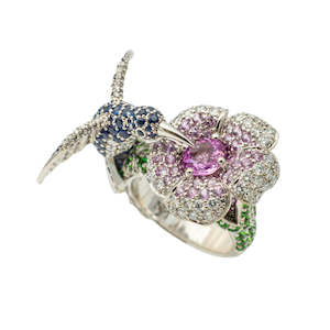 Bespoke Design Inspiration: Hummingbird Cocktail Ring