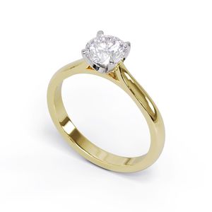 Rings: Classic Round Diamond