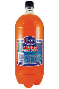 Slushy Syrups: Wests 2lt Slushy Syrup - Mango x 6