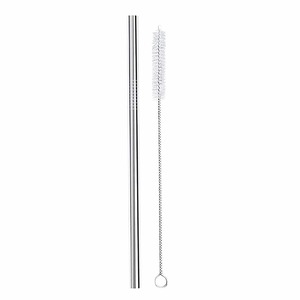 Snack Box And Accesories For Kids: Smoothie Straw Pack with Vegan Cleaning Brush