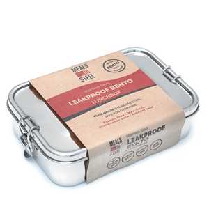 Plastic Free And Sustainable Gifts: Bento Leakproof Lunchbox | Stainless Steel | 1500ml