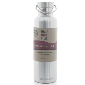 Plastic Free And Sustainable Gifts: Double Wall Drink Bottle | Stainless Steel | 750ml
