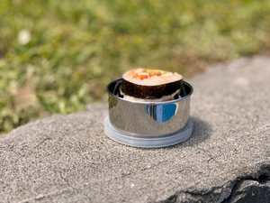 Snack Box And Accesories For Kids: Airtight Round Big Dipper | Stainless Steel | 150ml