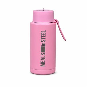 Avada Email Marketing Newest: Insulated Sipper Water Bottle with Steel Straw | 1000ml (34oz)