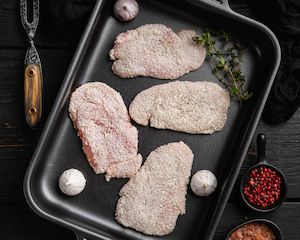 Products: Chicken Schnitzel Crumbed Fresh Chicken Delivery Meat Direct