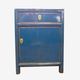 Oriental Chinese Painted Large Bedside Or Small Cabinet - Mecasso Furniture