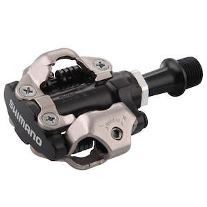 Components Pedals: Shimano PD-M540 SPD Pedals Black w/Cleats