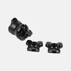 Components Seat Posts: Anodized Clamp 7+9mm