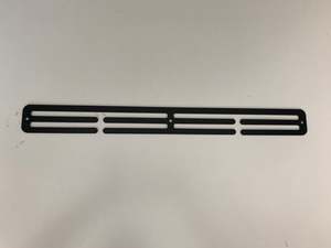 Black Medal Hangers: Plain/No Text - Black