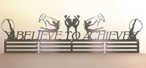Gymnastics Themed Medal Hangers: Believe to Achieve