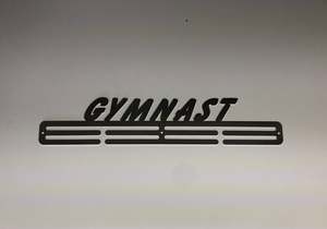 Gymnastics Themed Medal Hangers: Gymnast
