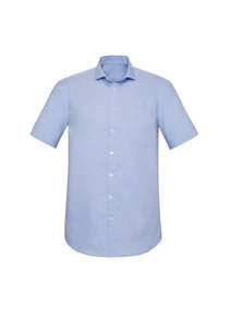 Biz Collection 1: Mens Charlie Classic Fit Short Sleeve Shirt