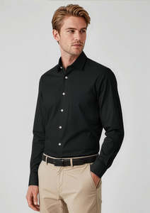 Mens Charlie Classic Fit Long Sleeve Shirt