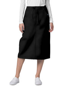 Adar Universal Mid-Calf Length Drawstring Skirt - 707