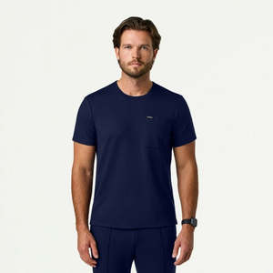 Finn Crewneck UltraSOFT Scrub Top - M30003
