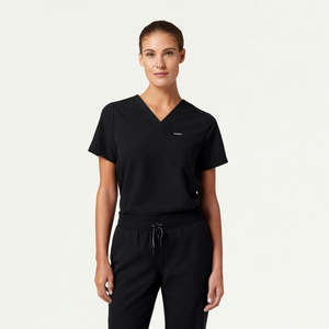 Womens: Rhena Essential 1-Pocket Scrub Top - W10001