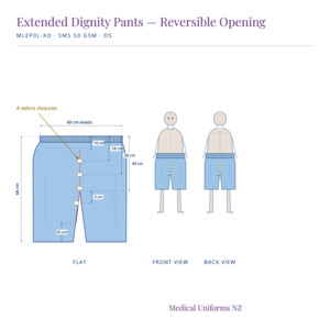 Dignity Pants Extended Opening Box of 100