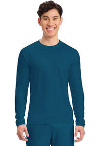 CK Basics Men's Long Sleeve Underscrub Knit Tee - CK807