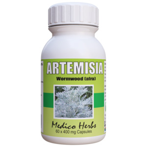 Artemisia Afra African Wormwood 10x Bottles of 60x400mg Capsules