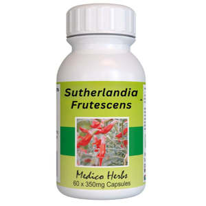 Sutherlandia Frutescens Capsules 10 x Bottles (60 x 350mg)