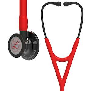 Student Deal: Littmann Cardiology IV Diagnostic Stethoscope: Red & Smoke - Limited Edition 6182