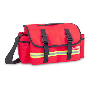 Paramedic Bags: First Intervention Shoulder Bag for Emergencies - Soft Line - Red