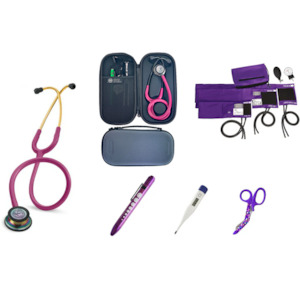 Advanced Nurses Kit - Littmann Classic III Stethoscope Raspberry 5806, Sphyg, Th&hellip;