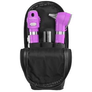 Combined Diagnostic Sets: Pocket LED Set - Plum with soft case