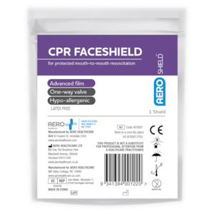 Resuscitation Airways: AEROSHIELD Disposable Face Shield
