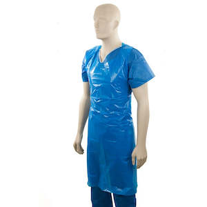 Bastion Apron - 40mu Heavy Duty - Tear Off - Blue per 50